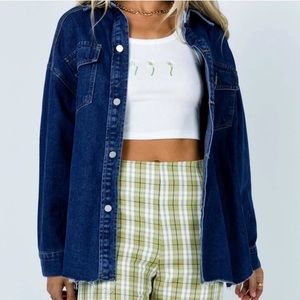 NWT Princess Polly Denim Jacket